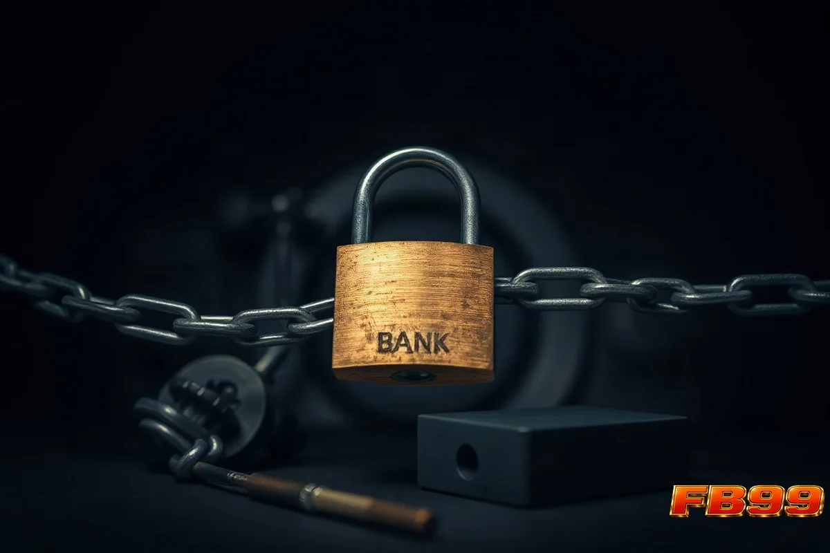 অনলাইন গেমিং প্ল্যাটফর্মের নিরাপত্তা বোঝাতে স্টিলের তালা ও চেইন